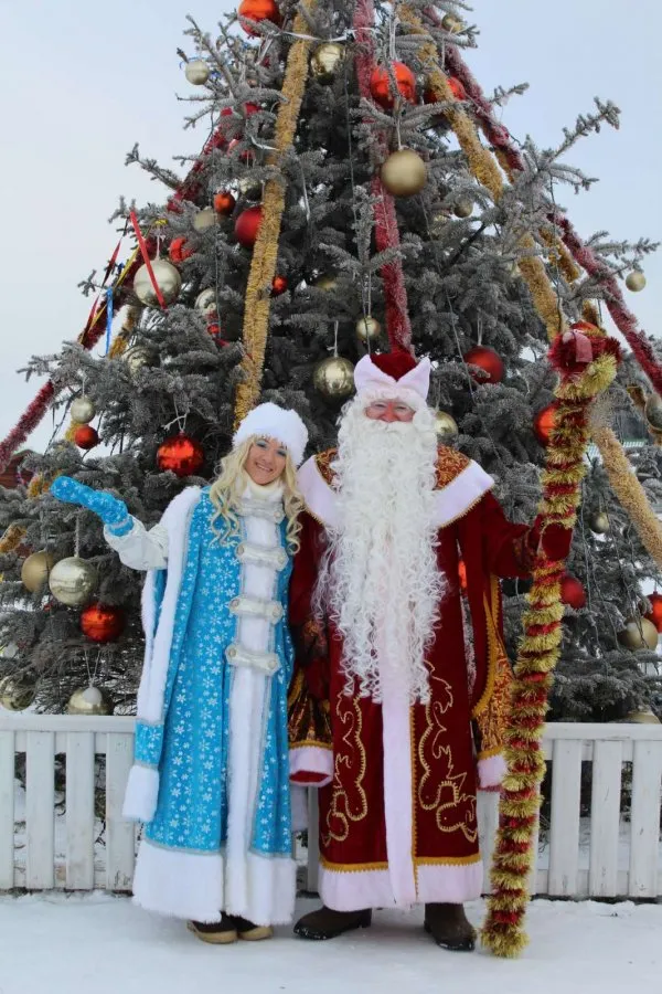 Новогодняя программа для детей на свежем воздухе